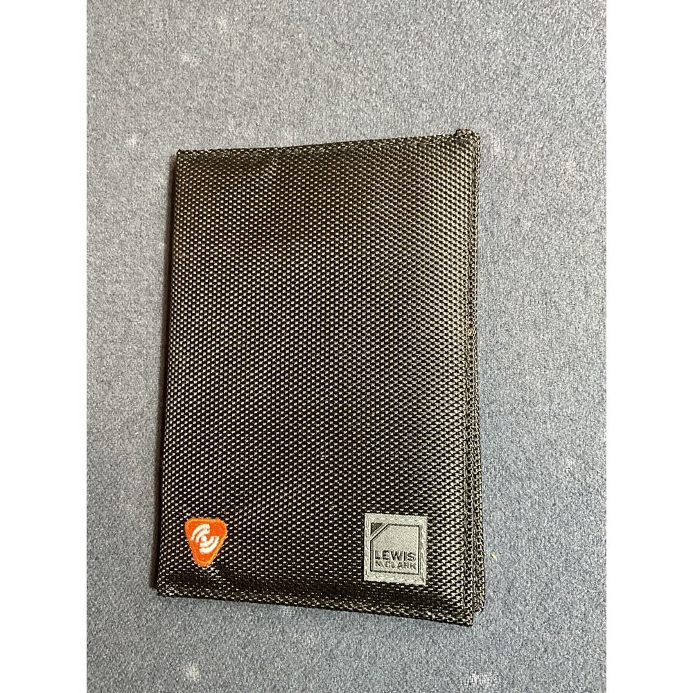 Lewis N. Clark RFID Black Billfold Wallet New
